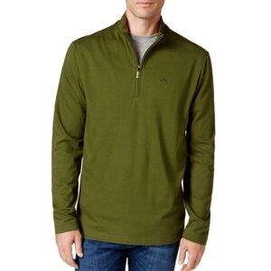 Tommy Bahama Mens Shadow Cove Pullover Sweater Green Fall Winter Preppy Sz XXL